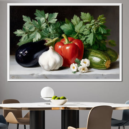 Garden Harvest Canvas Wall Art