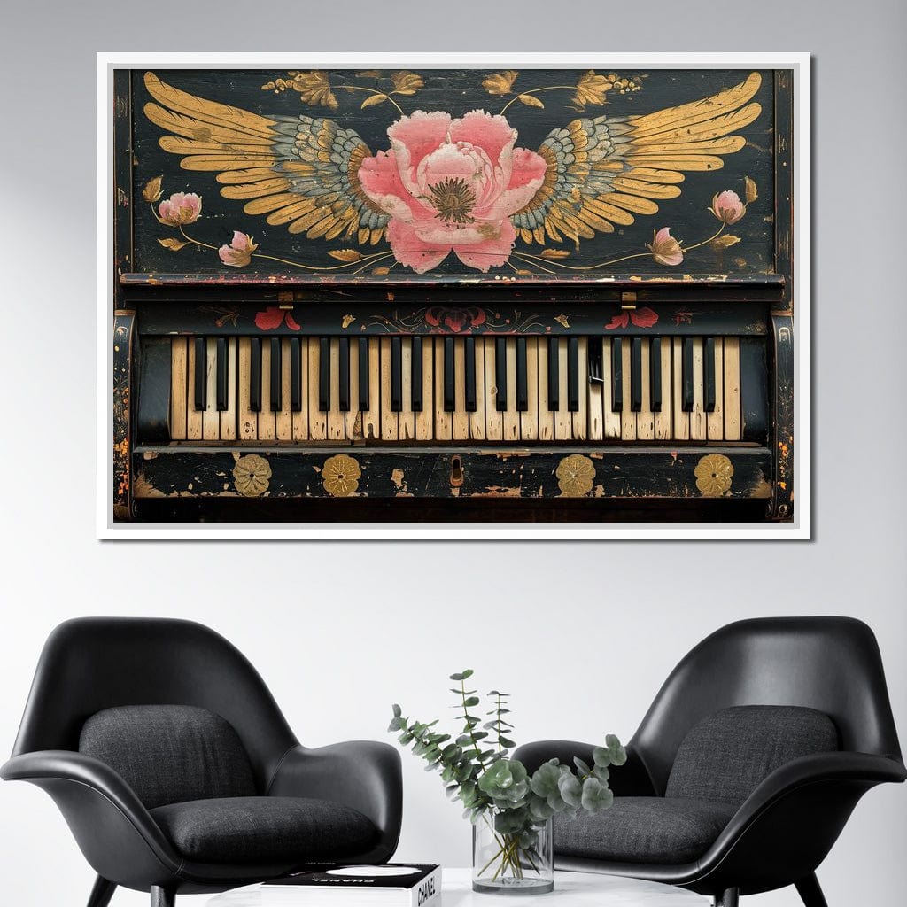 Floral Music Collection 11 Canvas Wall Art