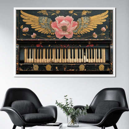 Floral Music Collection 11 Canvas Wall Art