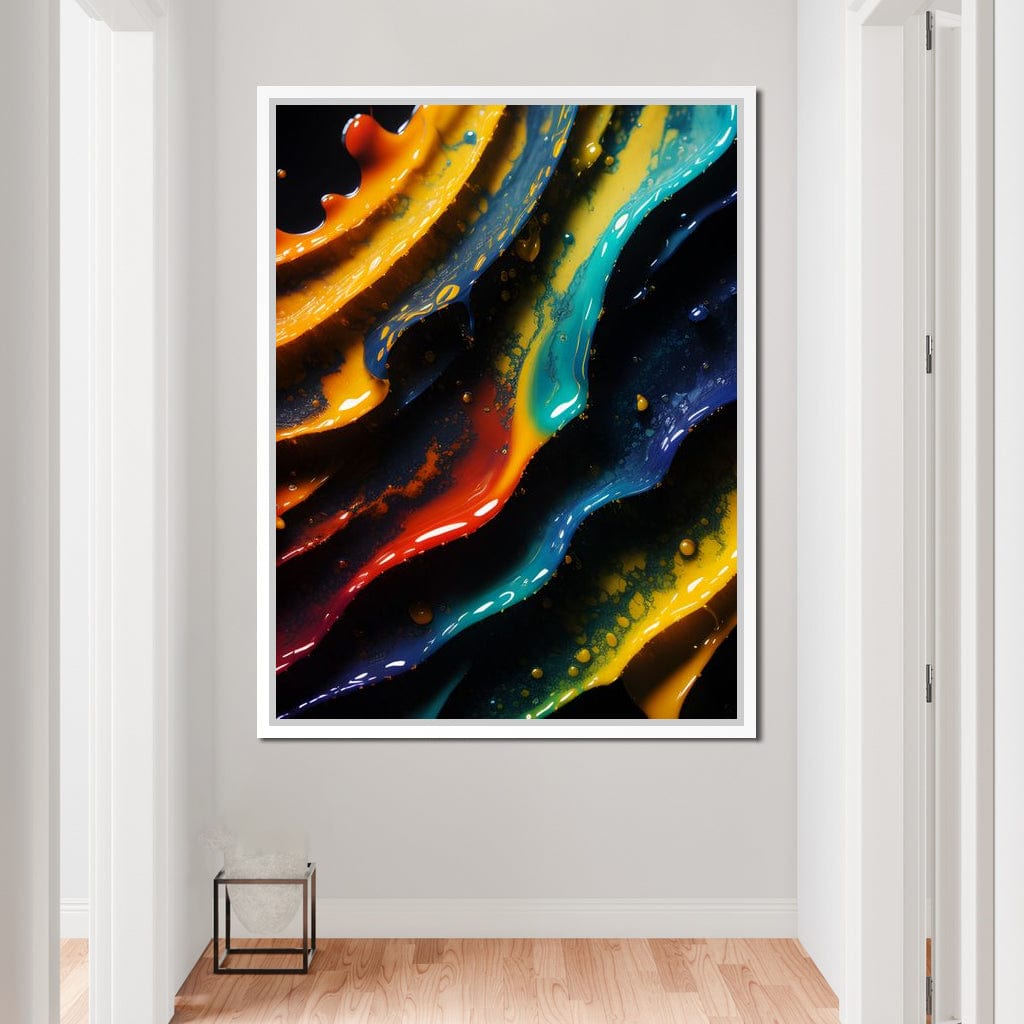 Colorful Contemporary Art 0080 Canvas Wall Art