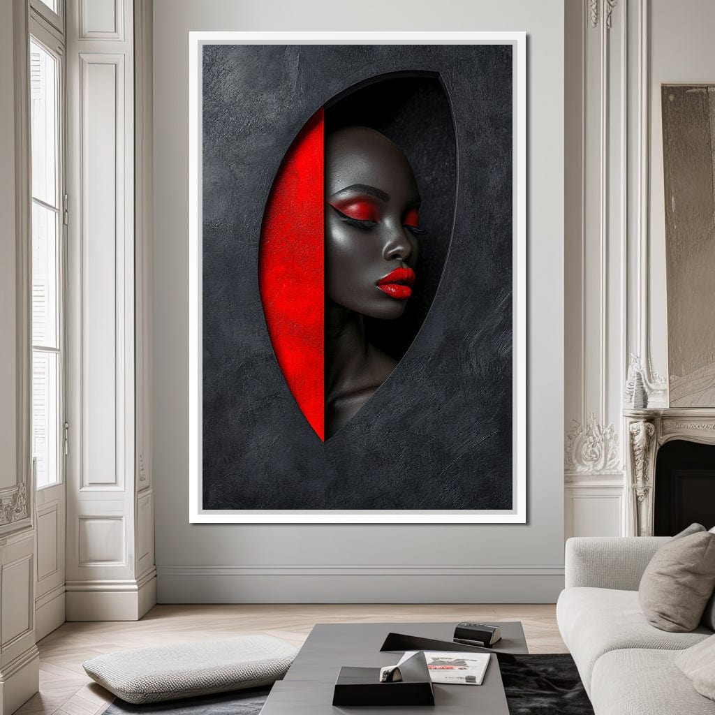 Scarlet Whisper Canvas Wall Art