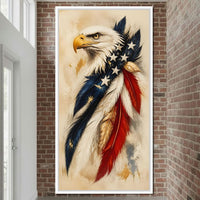 Sovereign Flight Of Freedom Canvas Wall Art