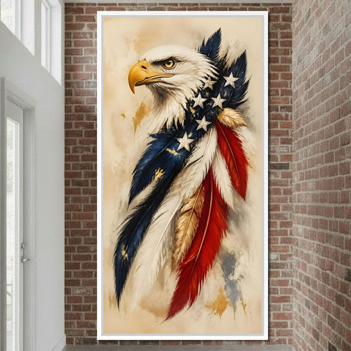 Sovereign Flight Of Freedom Canvas Wall Art