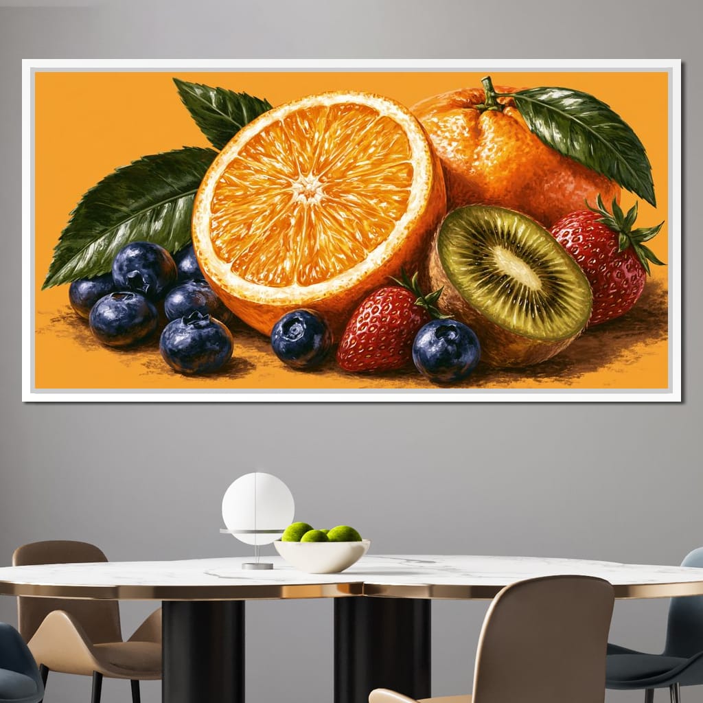 Harvest Of The Ripe Orchard Canvas Wall Art