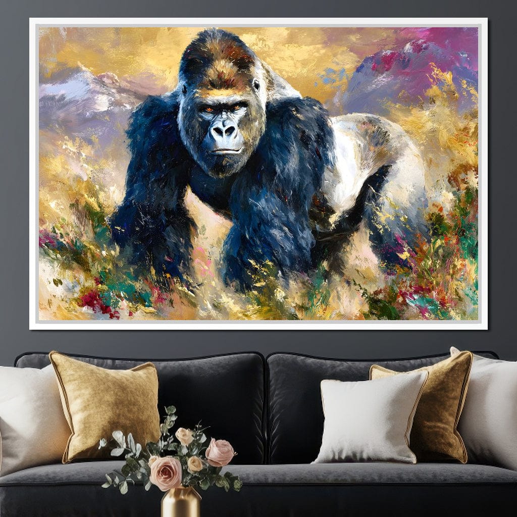Silverback Mountain Dominion Canvas Wall Art