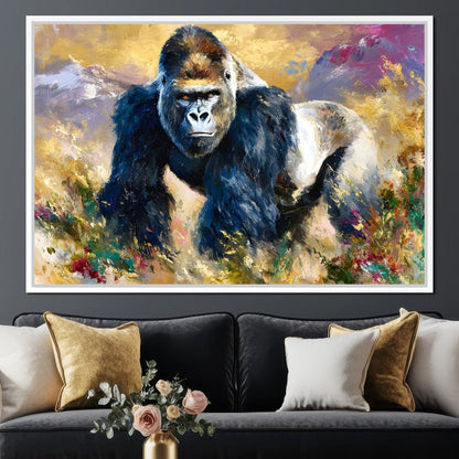 Silverback Mountain Dominion Canvas Wall Art