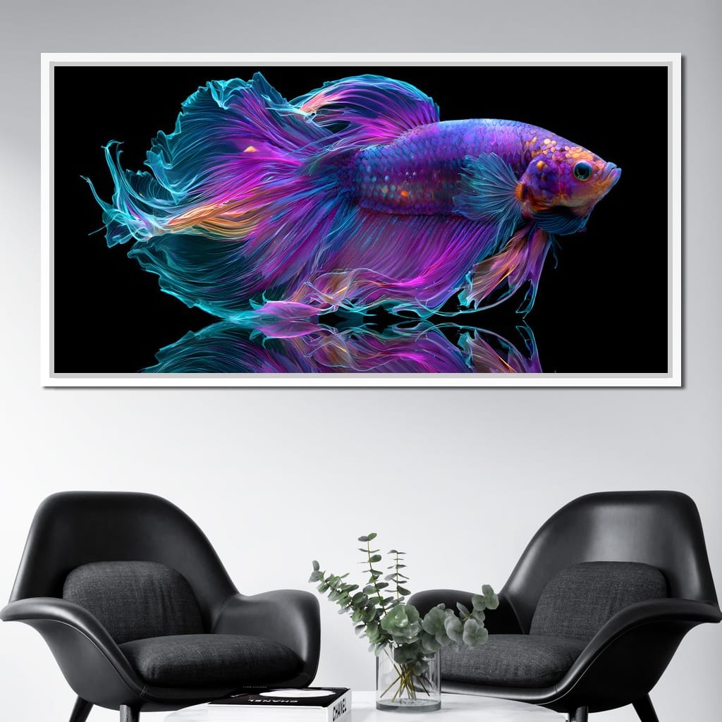 Radiant Fish Canvas Wall Art