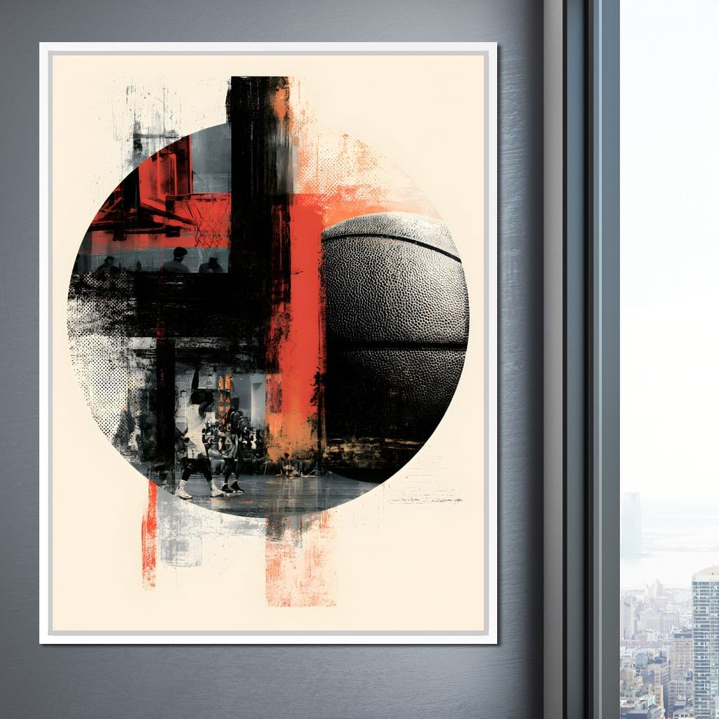 Final Possession On The Hardwood Canvas Wall Art