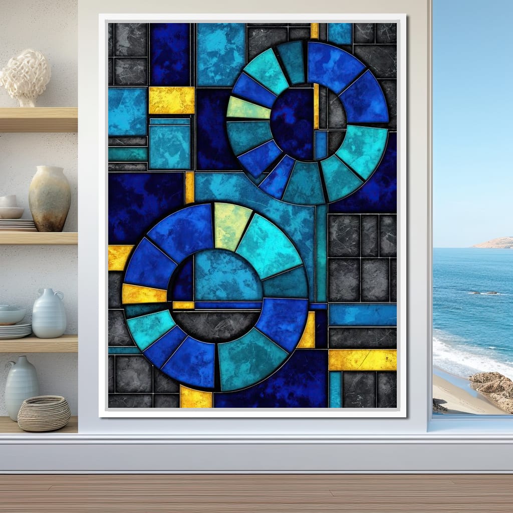 Industrial Zen Canvas Wall Art