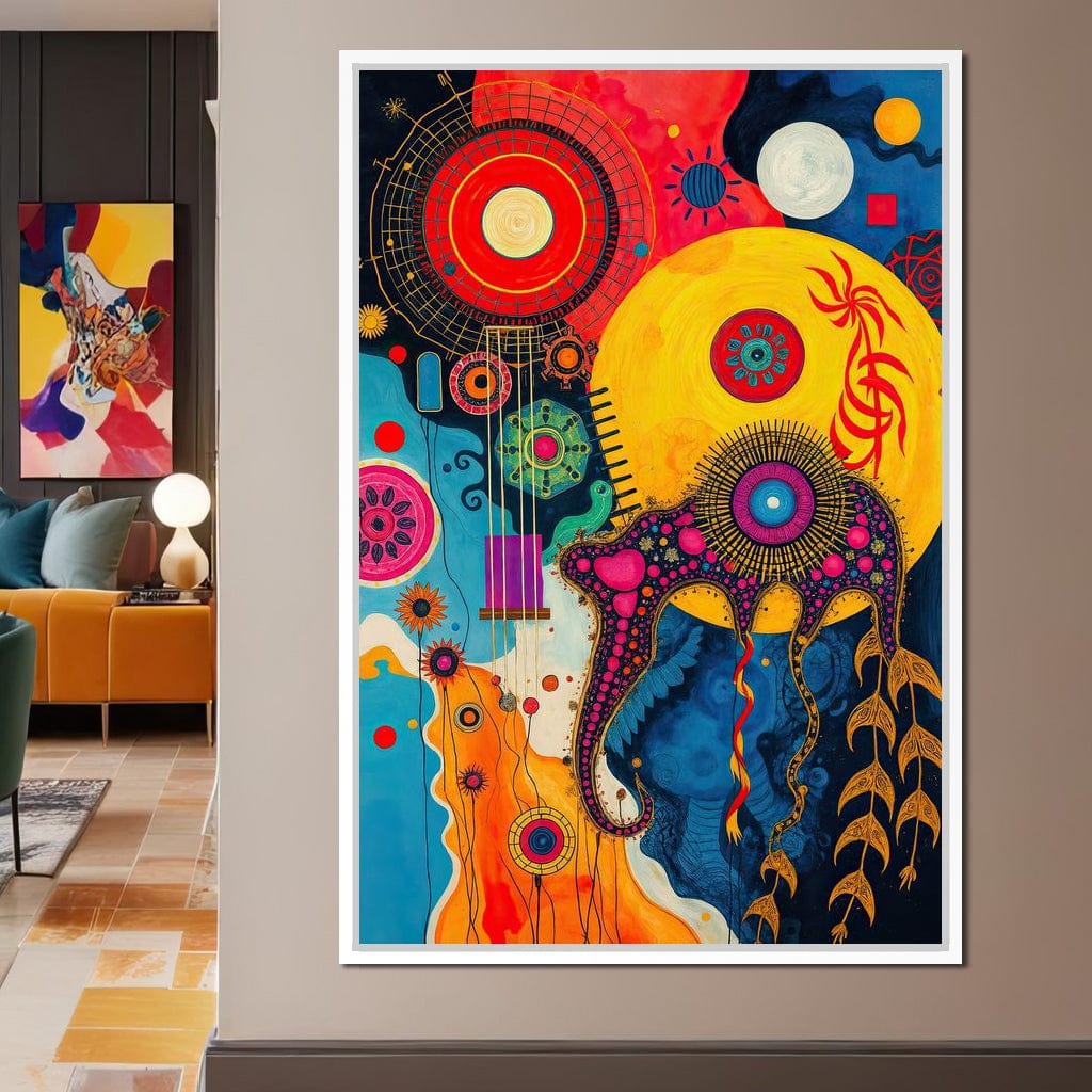 Dreams of an Octopus Canvas Wall Art