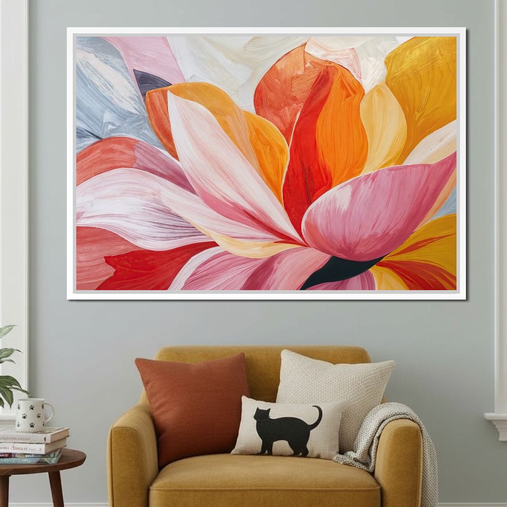 The Modern Magnolia Canvas Wall Art
