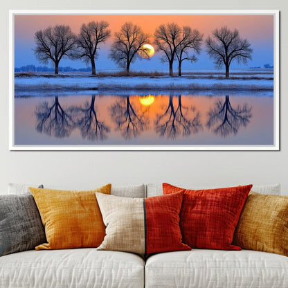 Equinox Reflections Canvas Wall Art