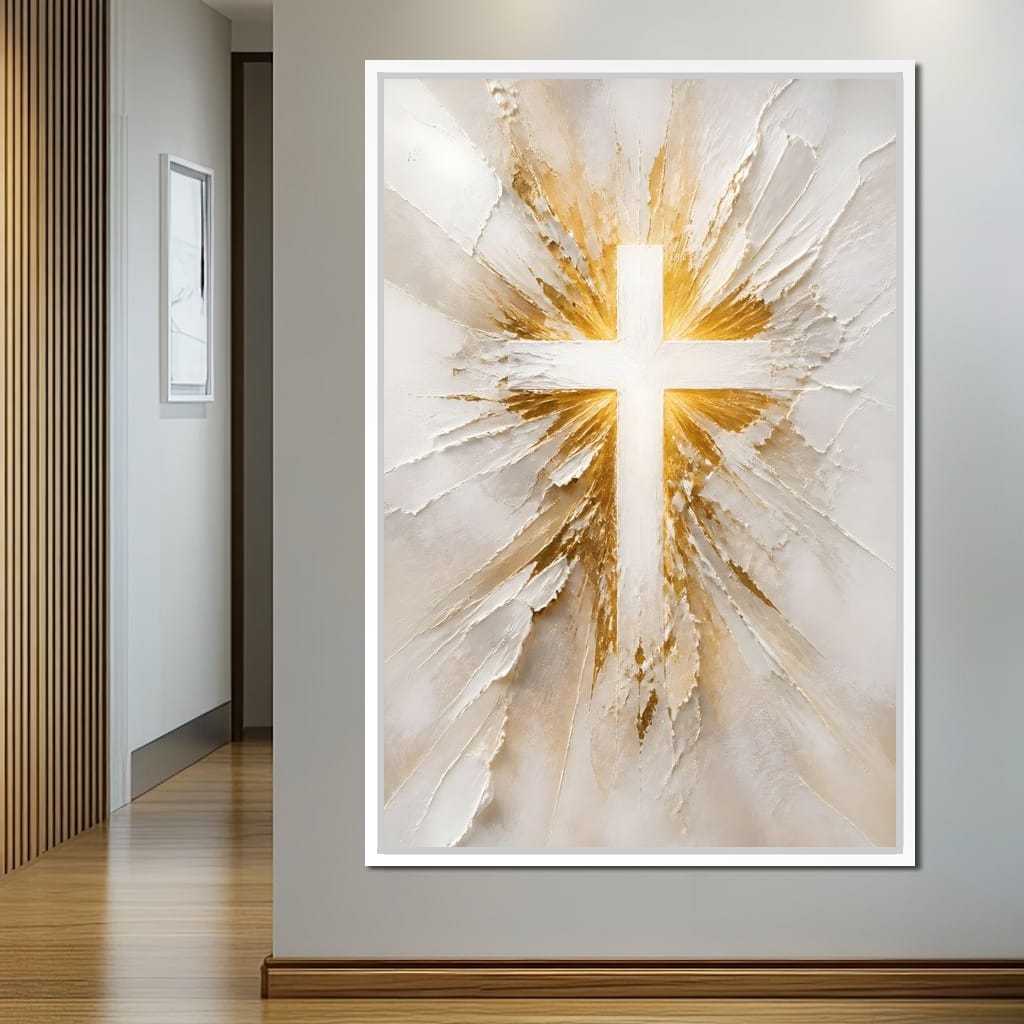 Radiant Light Beyond Death Canvas Wall Art