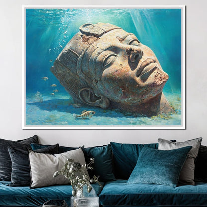 Oceanic Titan Tranquility Canvas Wall Art