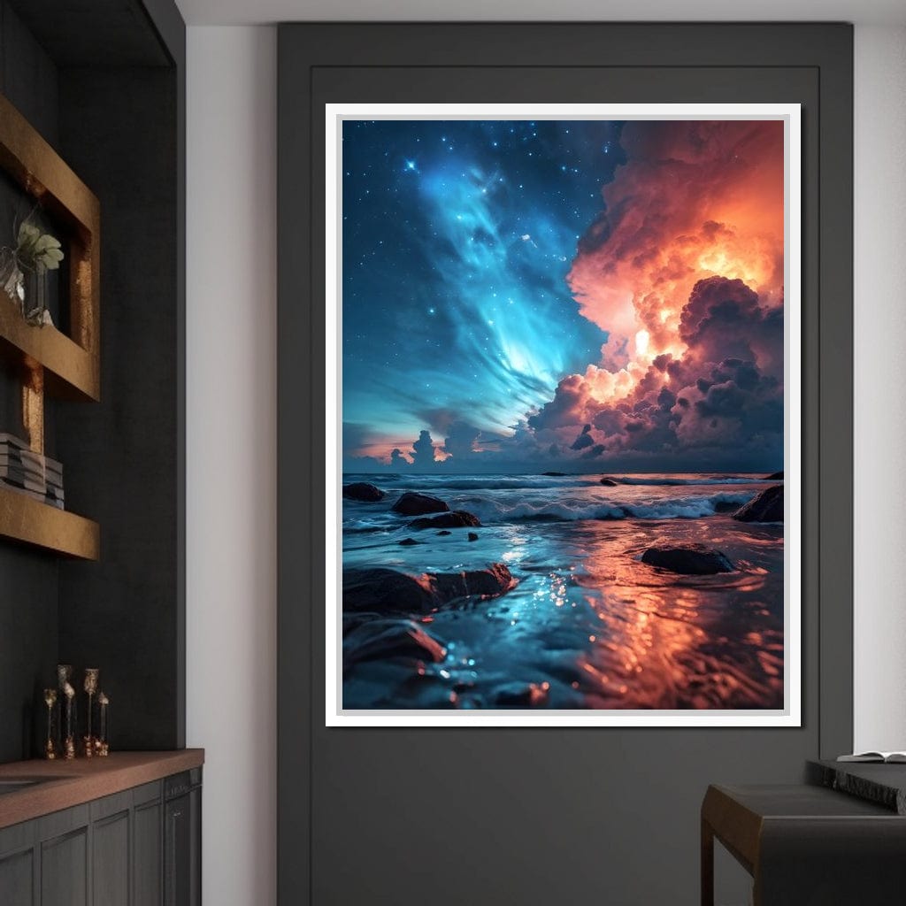 In the beginning Canvas Wall Art