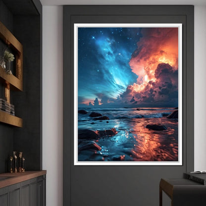 In the beginning Canvas Wall Art