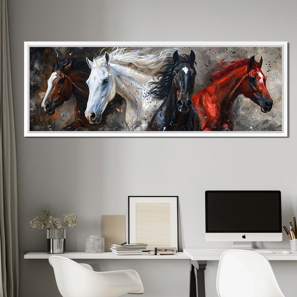 Gallop Through Wild Canvas Wall Art