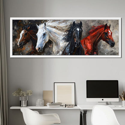 Gallop Through Wild Canvas Wall Art