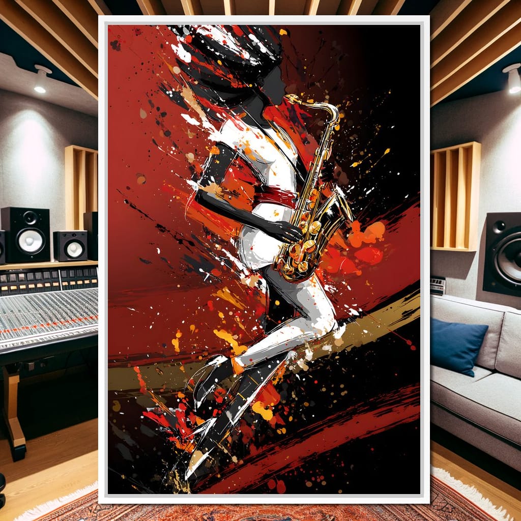 Rhythmic Pulse Of The Night Canvas Wall Art