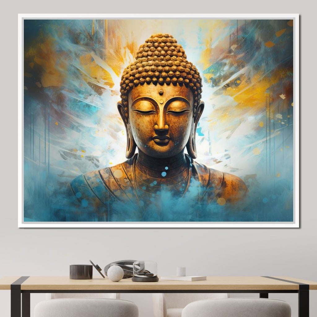Buddha's Mystical Mural Canvas Wall Art