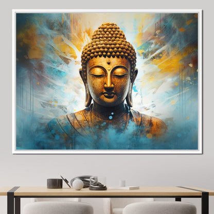 Buddha's Mystical Mural Canvas Wall Art