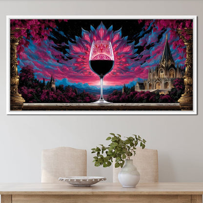 Majestic Evening Reverie Canvas Wall Art