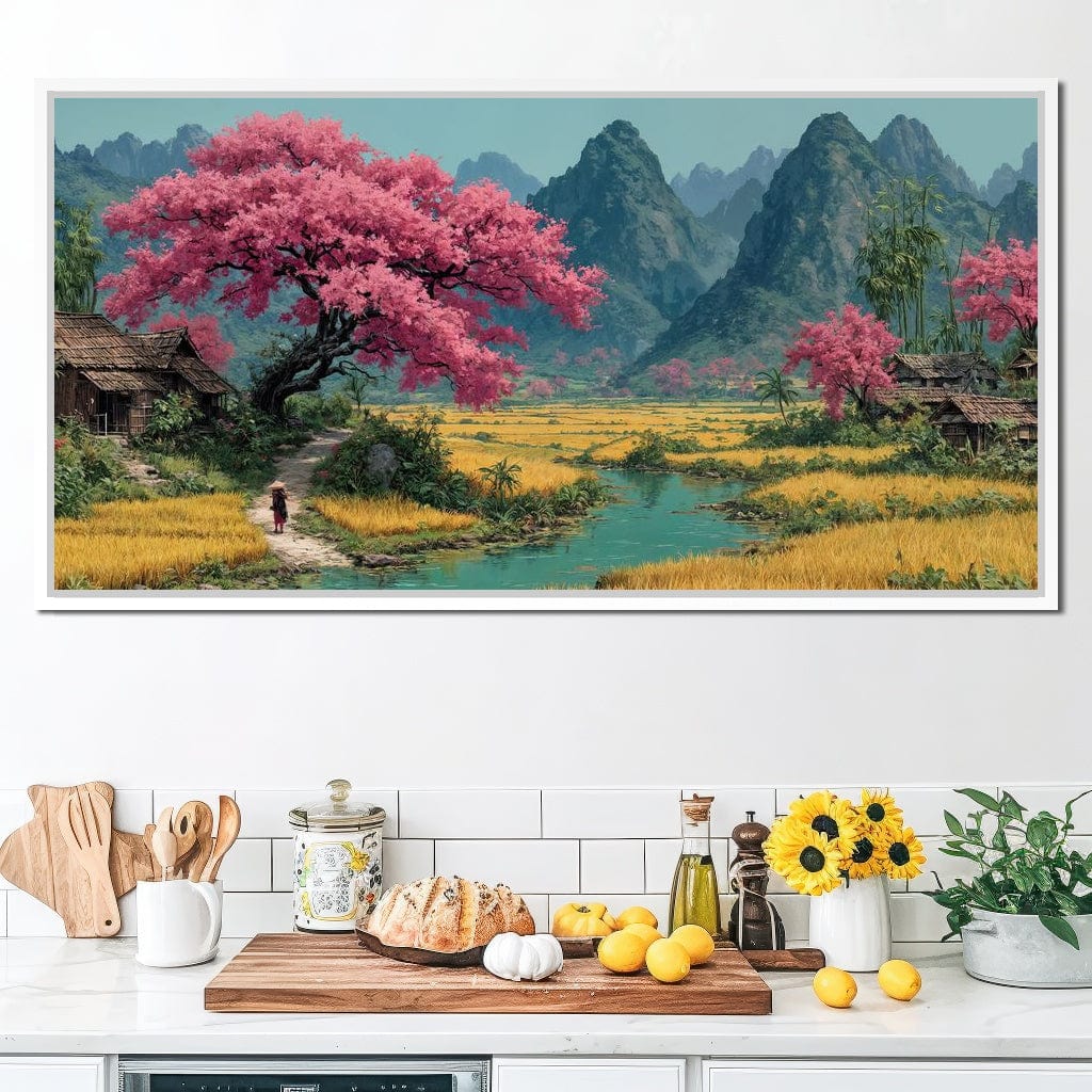 The Tranquil Path Canvas Wall Art