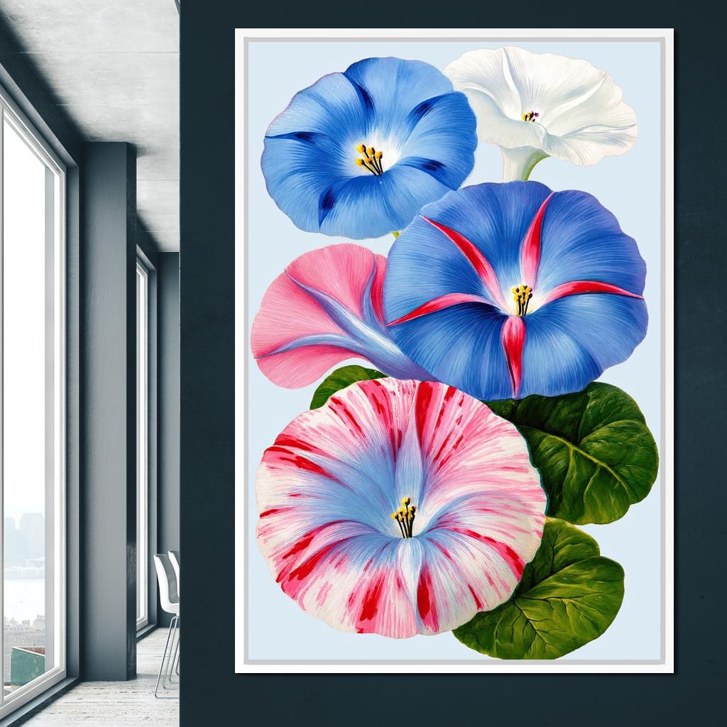 Morning Glory Reverie Canvas Wall Art