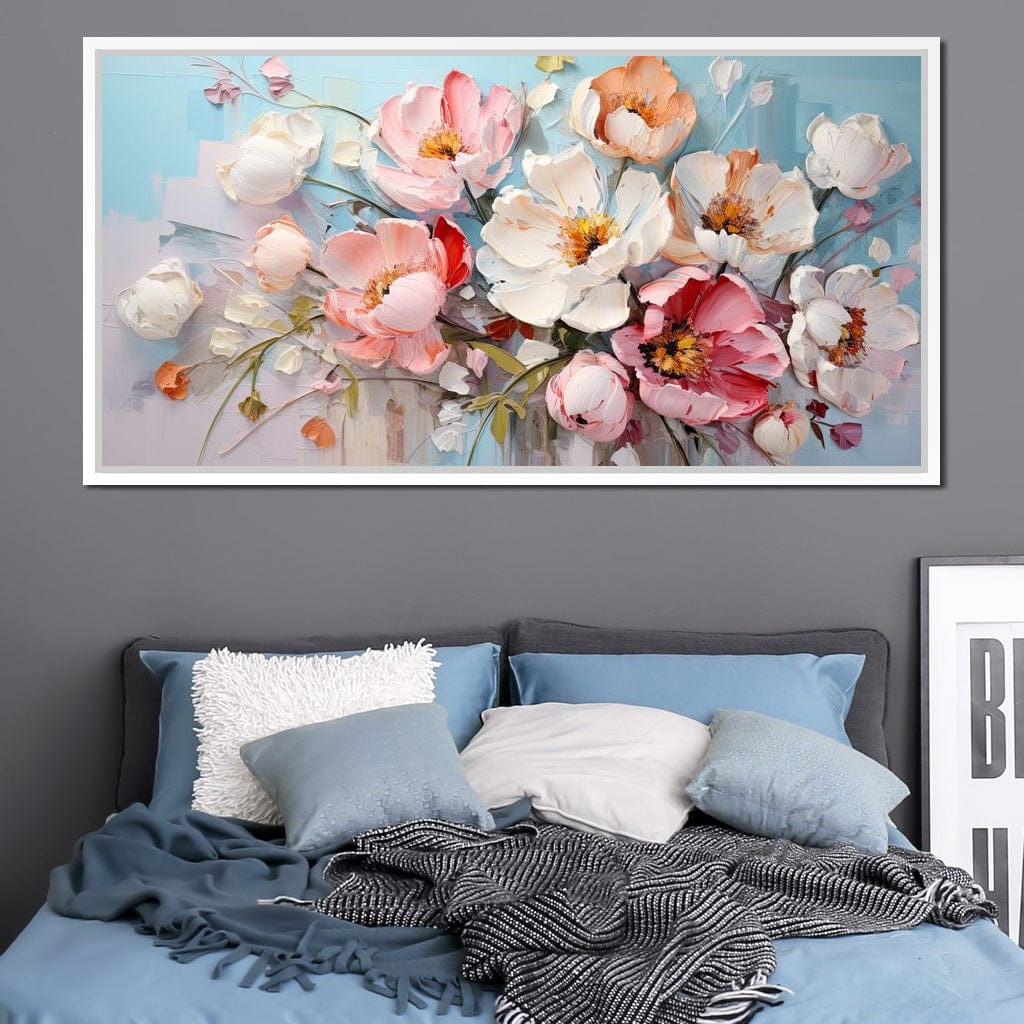 Blossoms of Serenity Breeze Canvas Wall Art