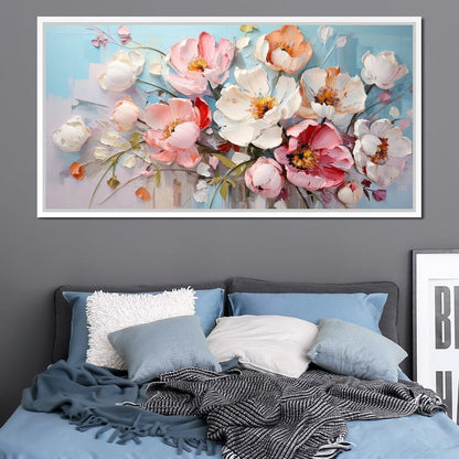 Blossoms of Serenity Breeze Canvas Wall Art