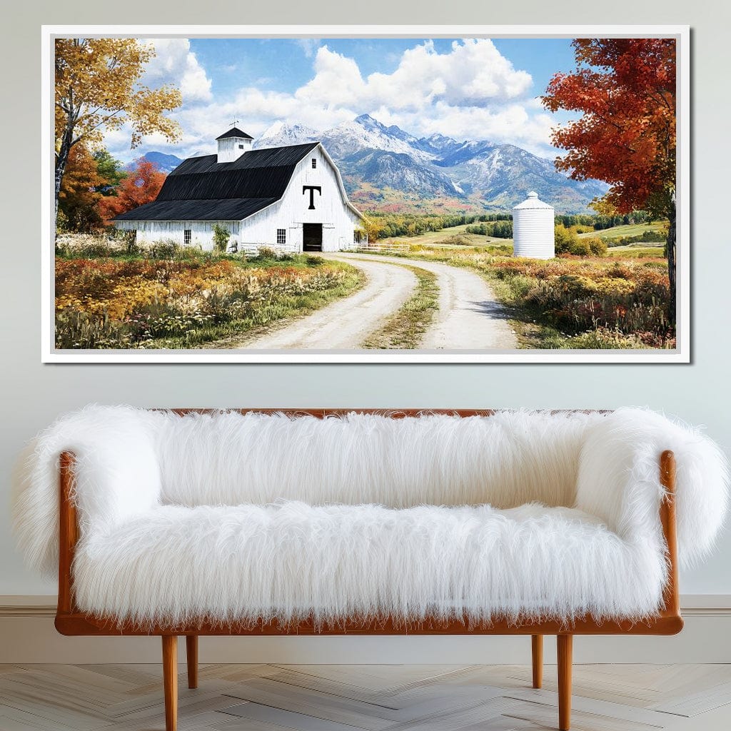 Pathway to Country Bliss Canvas Wall Art
