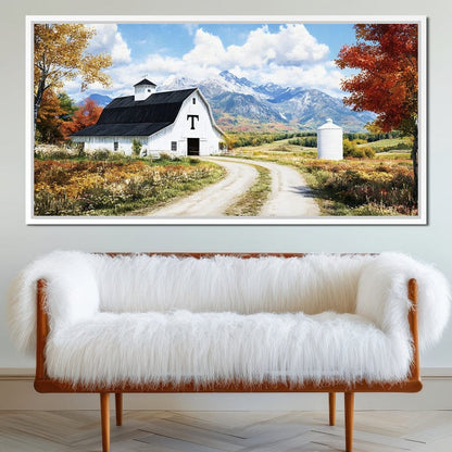 Pathway to Country Bliss Canvas Wall Art