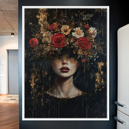 Bloom of the Nightfall Canvas Wall Art