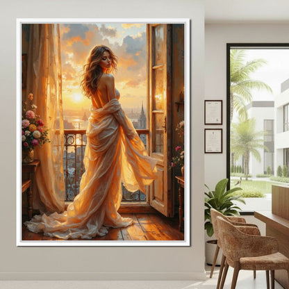 Where Light Lingers Canvas Wall Art
