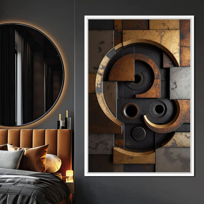 Echoes of the Infinite Canvas Wall Art