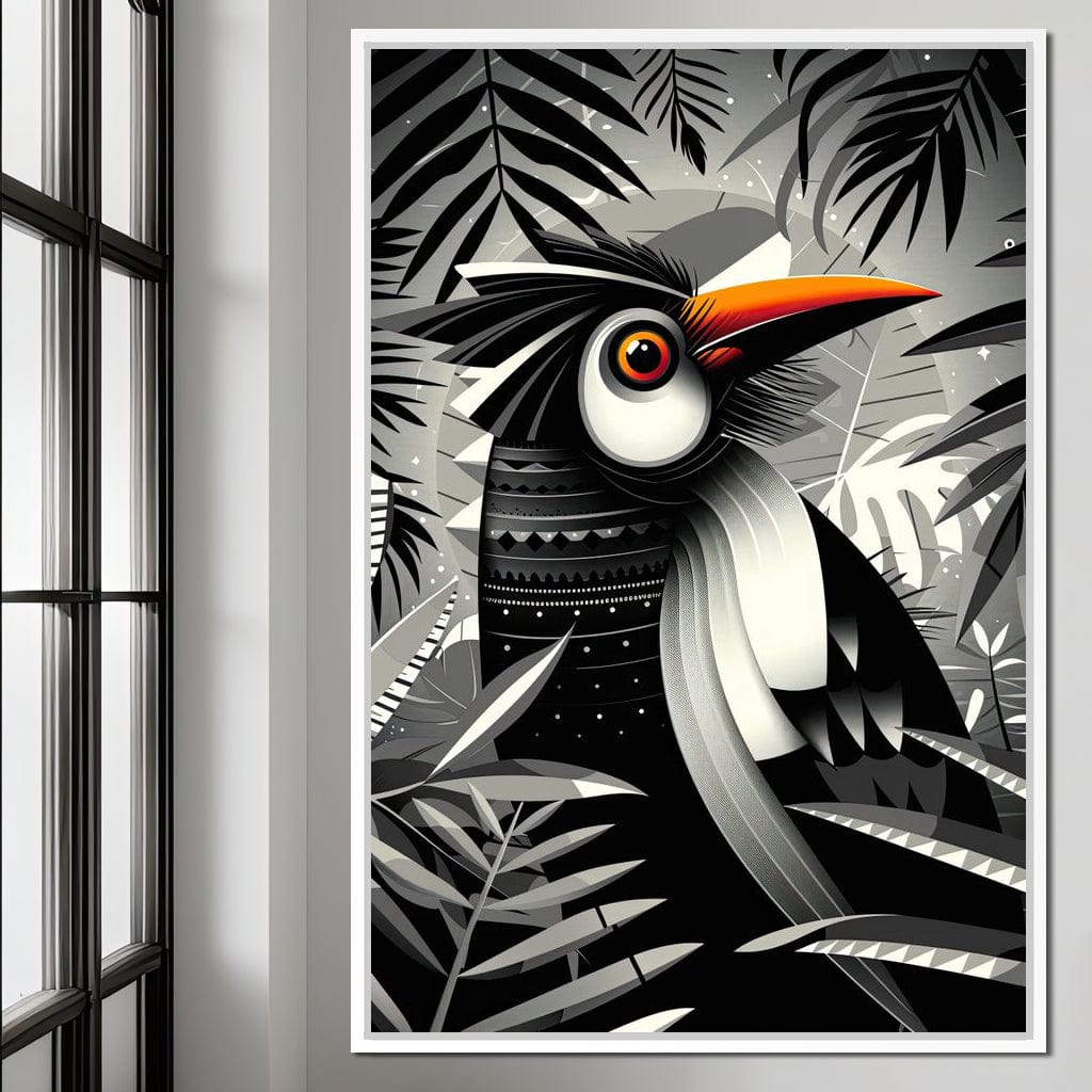 Tropical Trance Toucan Canvas Wall Art