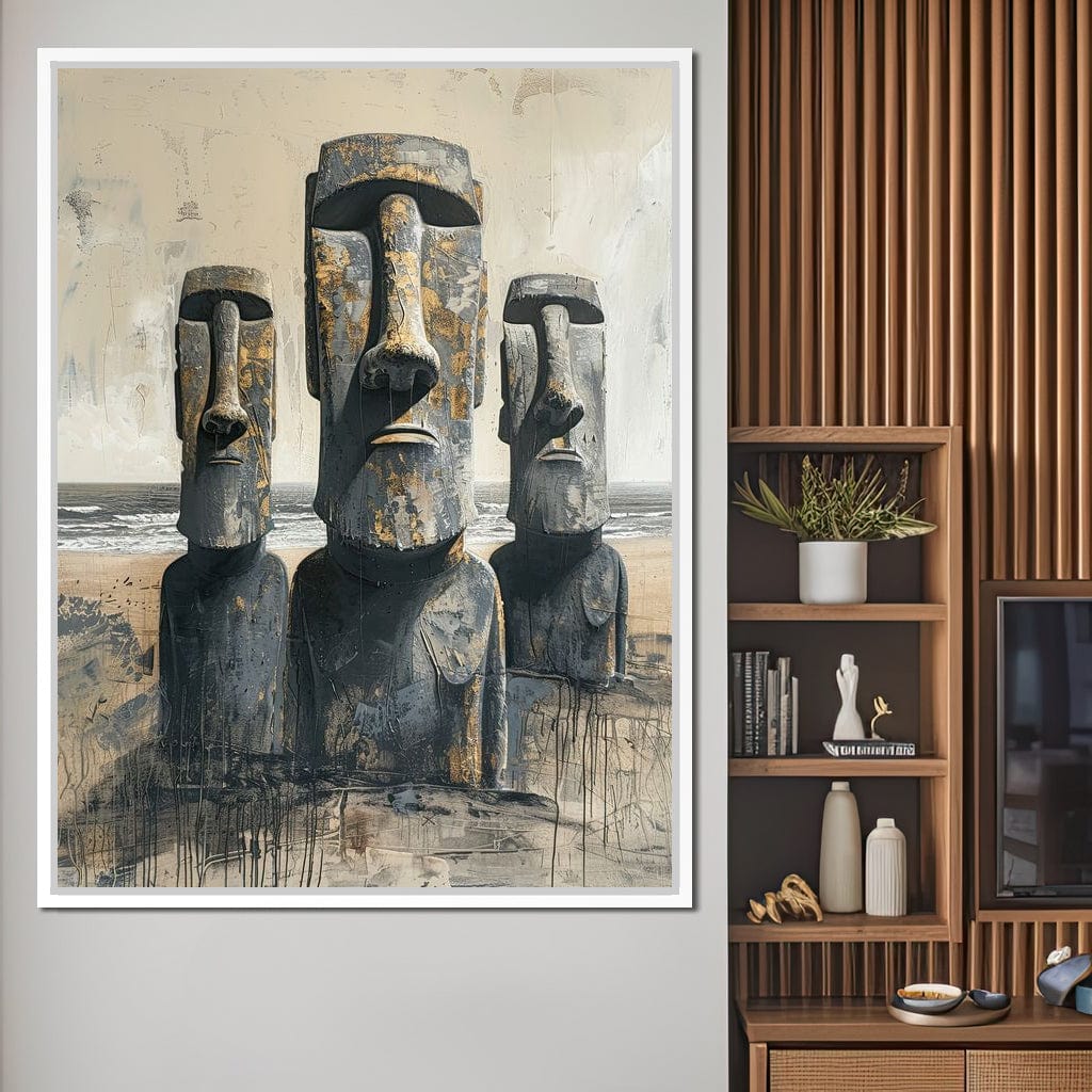 Guardians of the Pacific Shores Canvas Wall Art