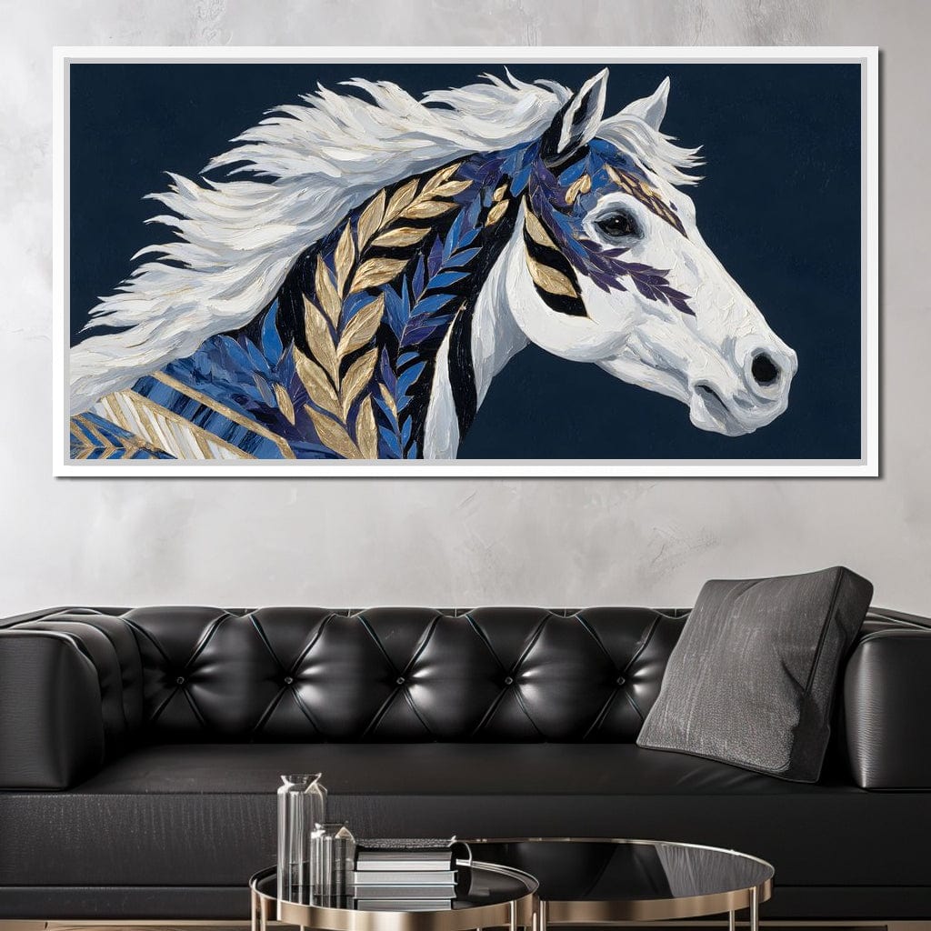 Equestrian Elegance Unbound Canvas Wall Art