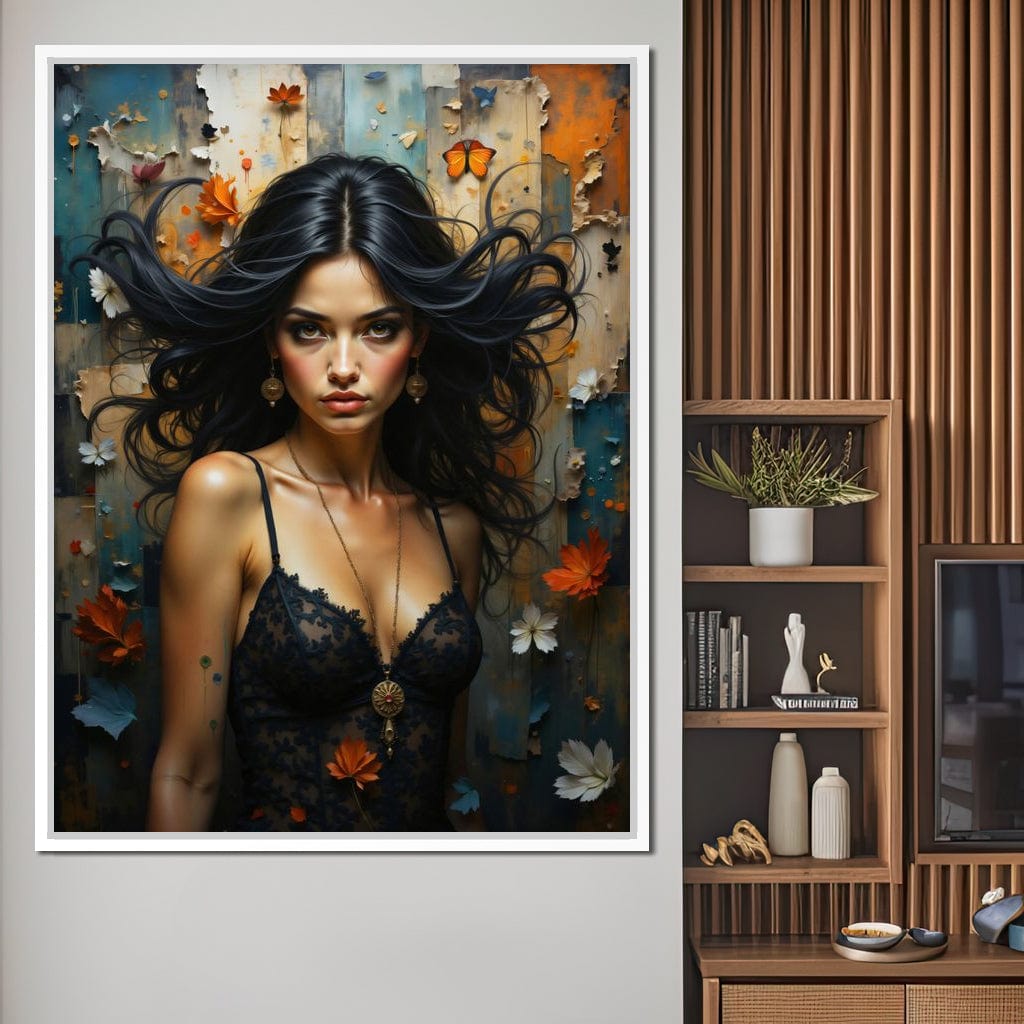 Female Portrait 330 Canvas Wall Art
