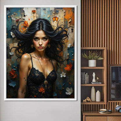 Female Portrait 330 Canvas Wall Art