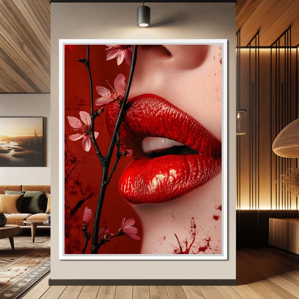 Passion Petals Enchantment Canvas Wall Art