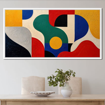 Primary Feelings Canvas Wall Art