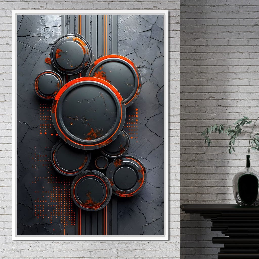 Colorful Modern Art 066 Canvas Wall Art