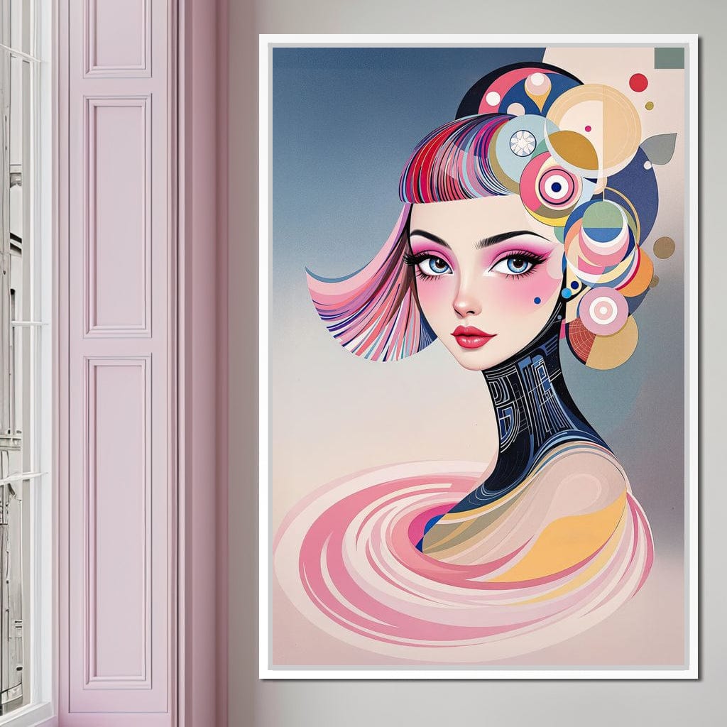 Pastel Elegy Canvas Wall Art