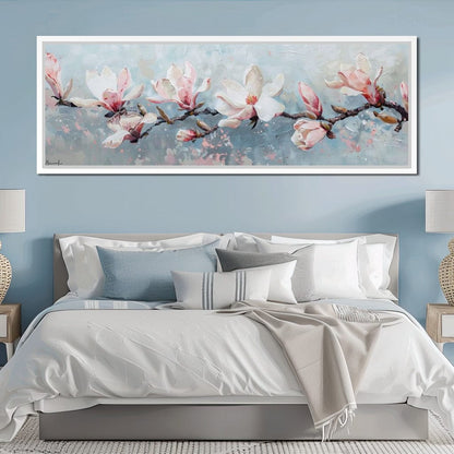 Blossoming Serenity Branches Canvas Wall Art