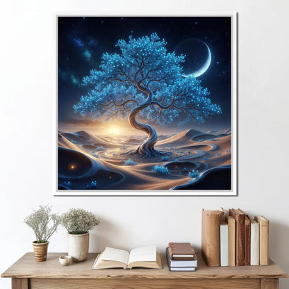 The Celestial Tree Canvas Wall Art