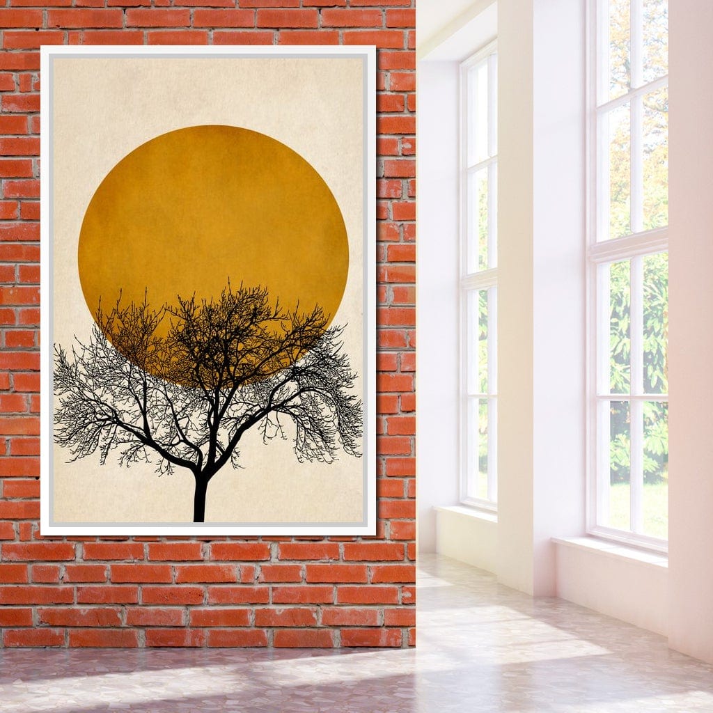 Wintermorgen Canvas Wall Art