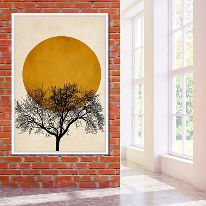 Wintermorgen Canvas Wall Art