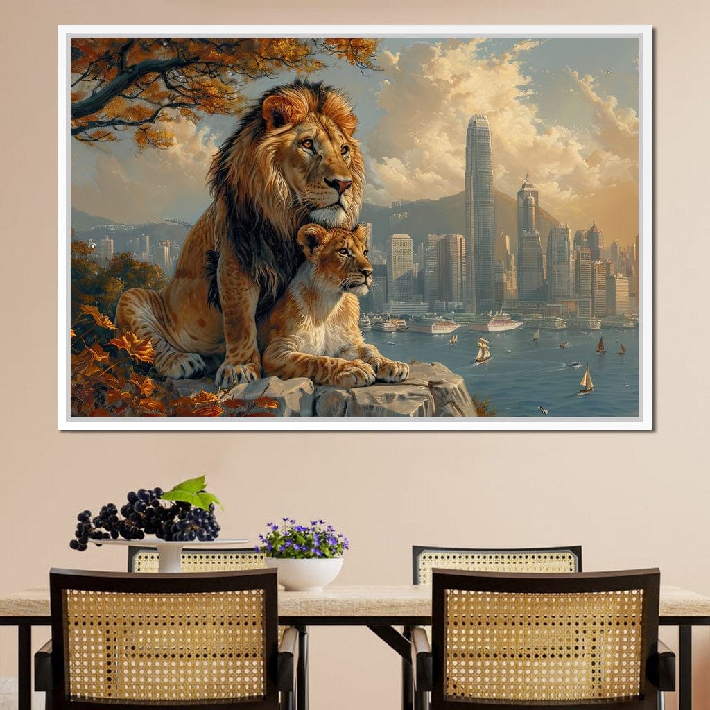Urban Jungle Sovereigns Canvas Wall Art