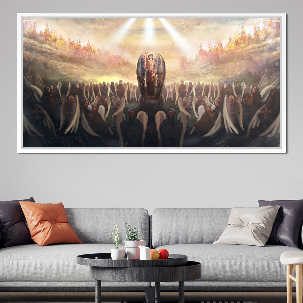 Saint Archangel Michael Canvas Wall Art